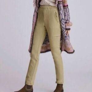 Anthropologie Pilcro The Hiker Utility Leggings Pants Green Cargo XL